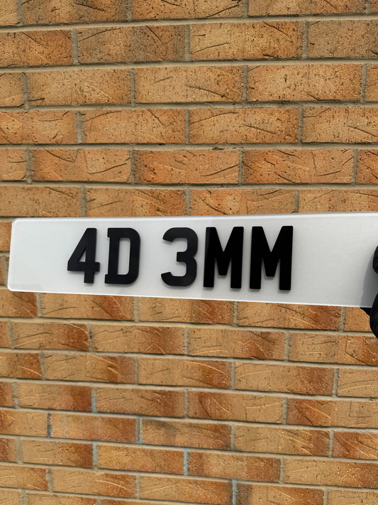 4D 3mm Plate