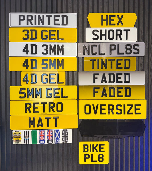 Number Plate Builder