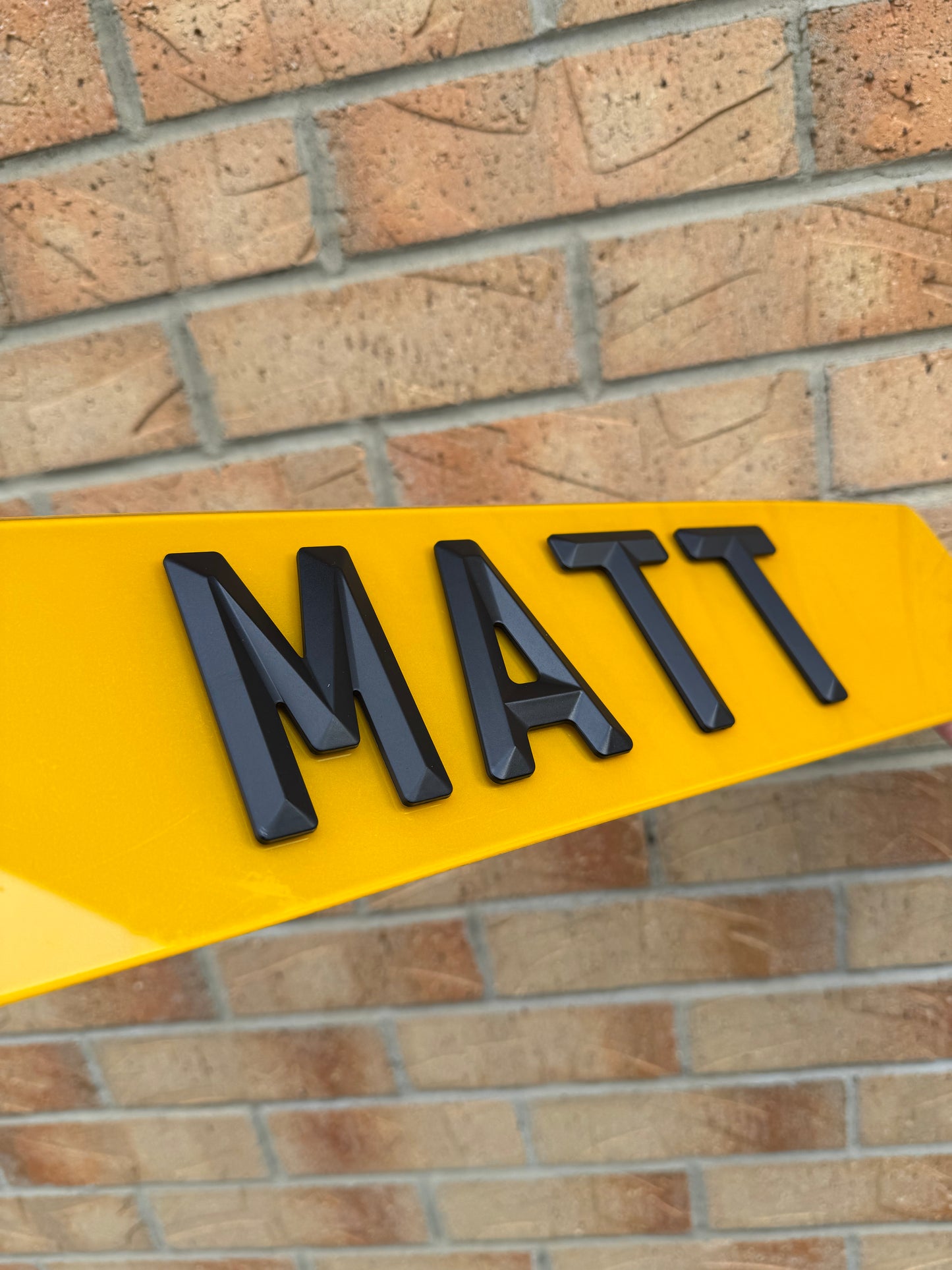 4D Matt Retro Bevelled