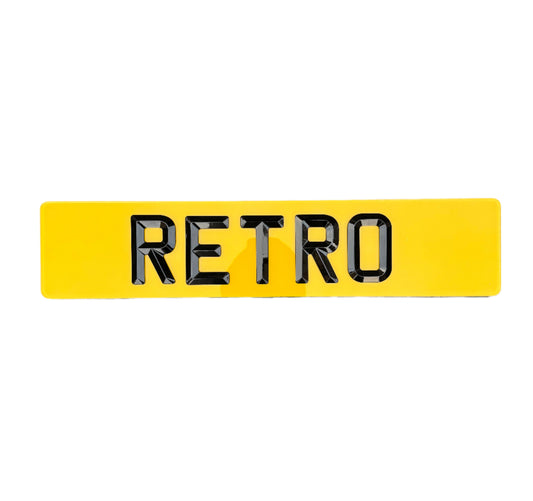 4D Retro Bevelled