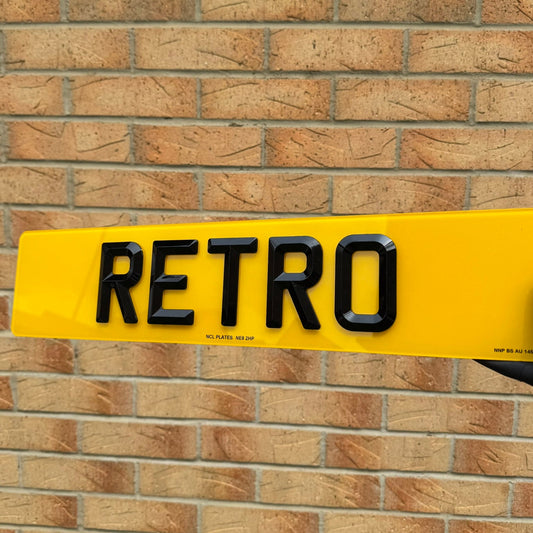 4D Retro Bevelled