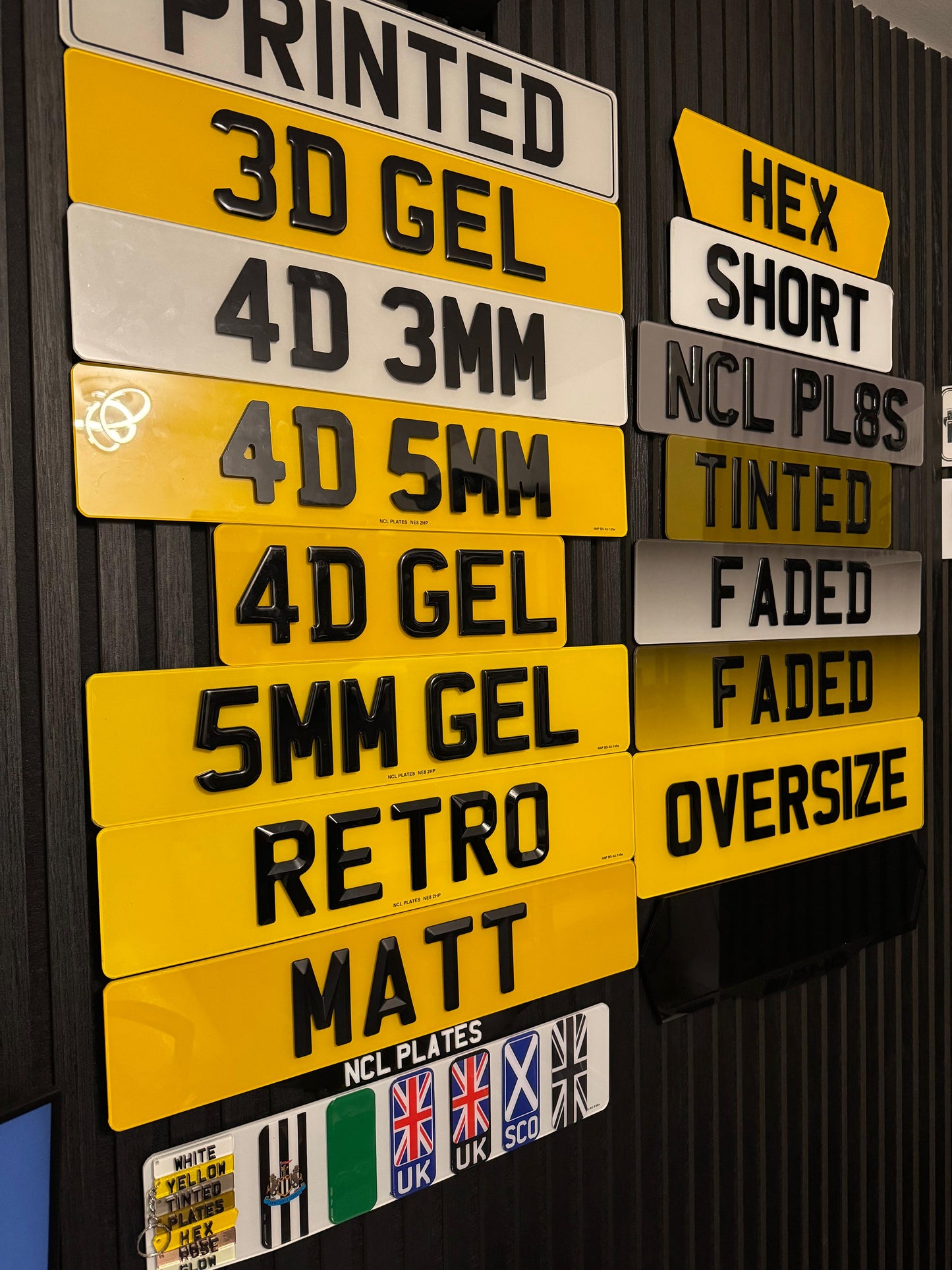 Number Plate Builder