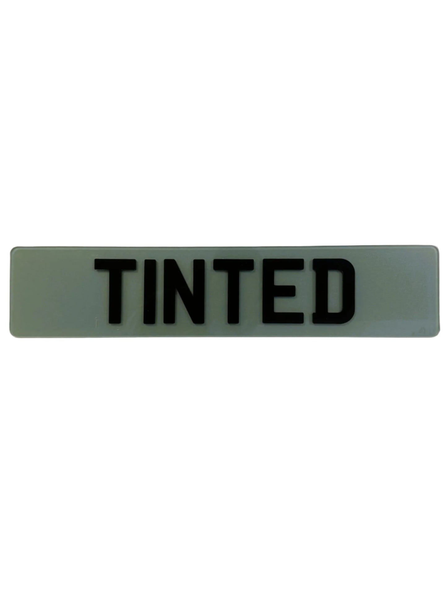 Tinted Plate (Light Smoke)